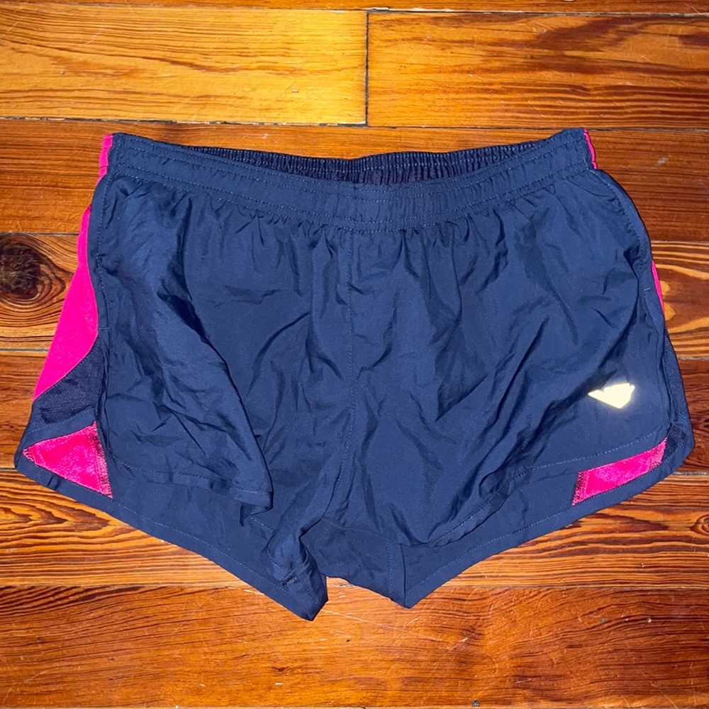 Pony running shorts with zipper pocket and lining